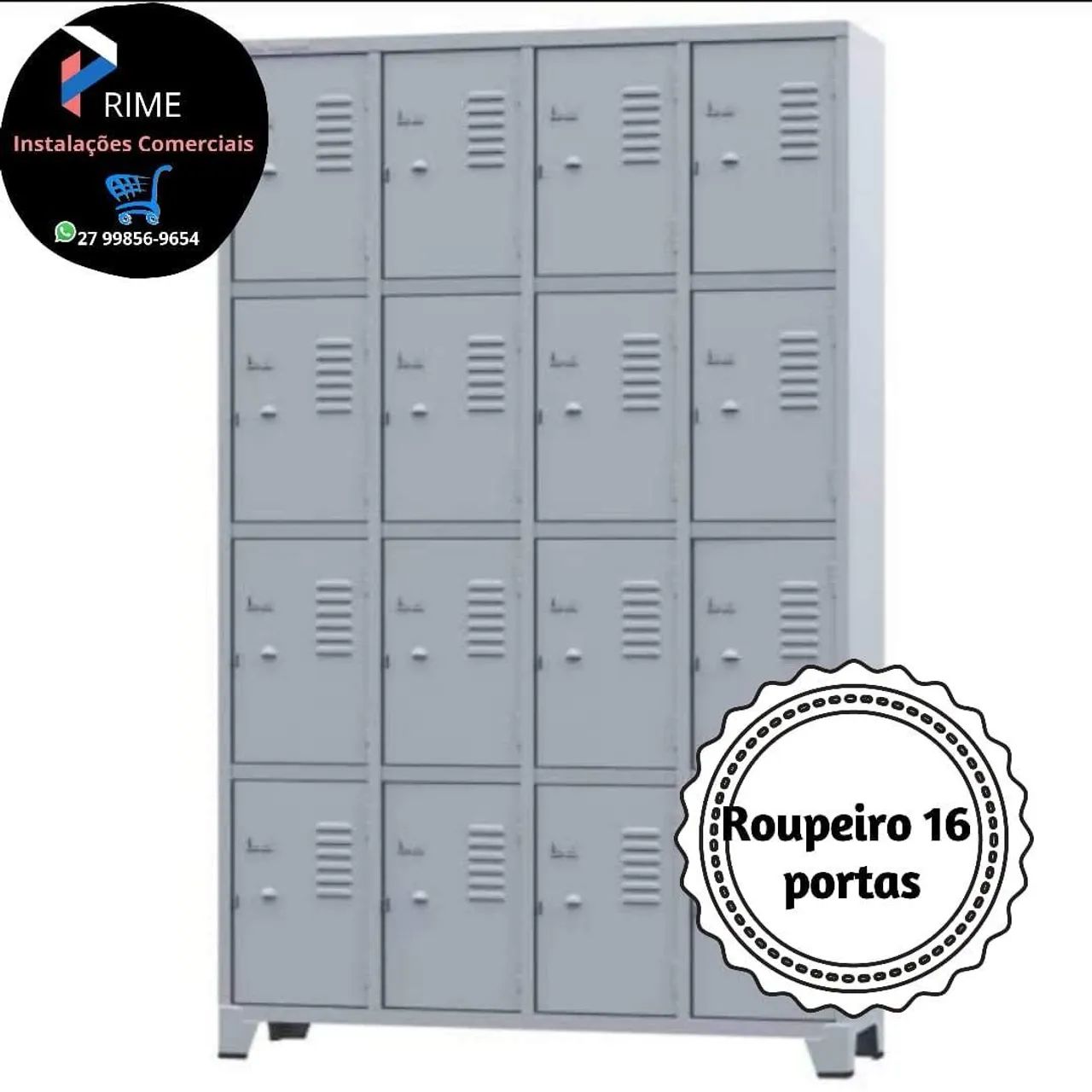 Roupeiros diversos em aço  - Foto 4