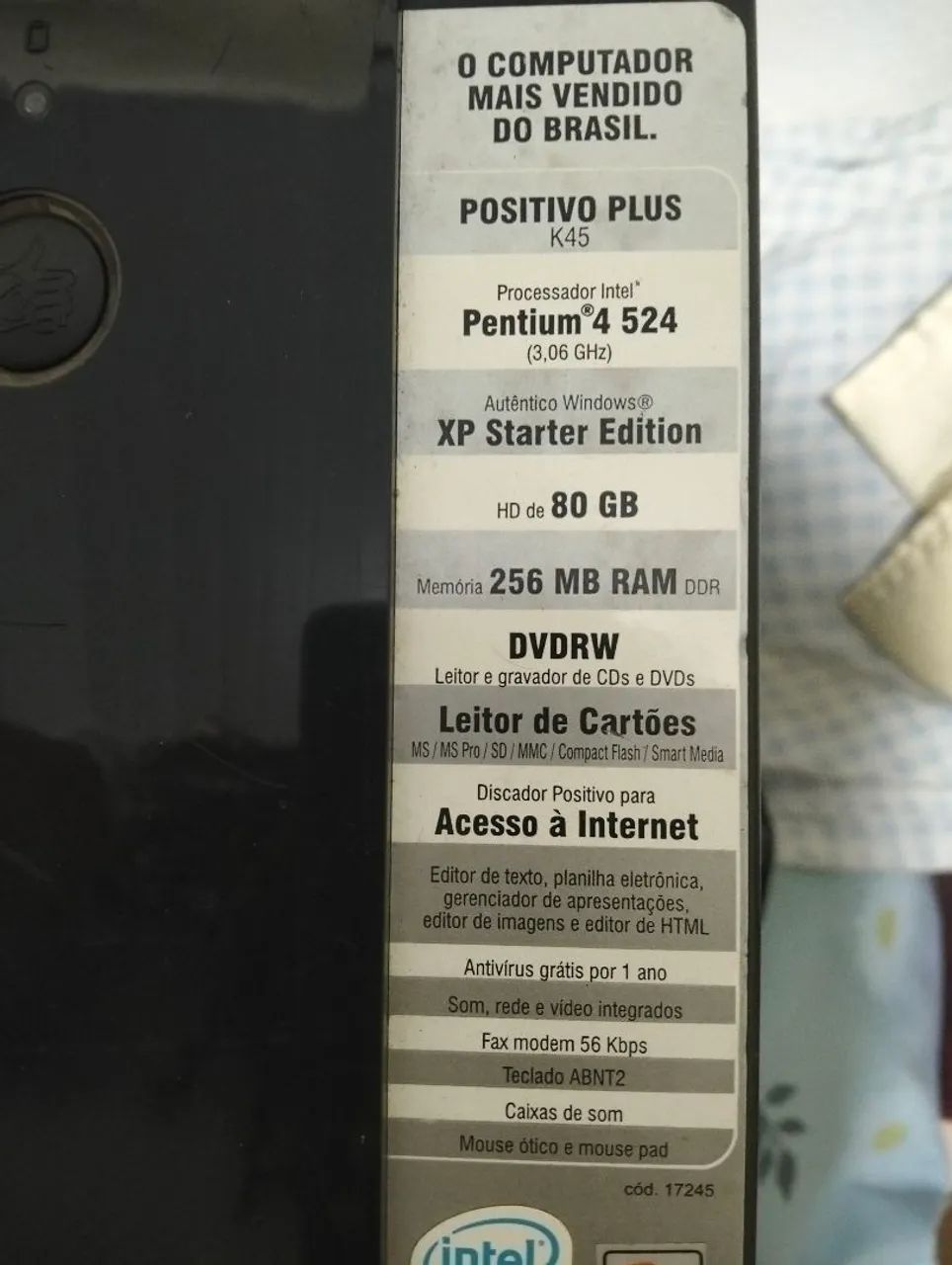 Monitor Samsung e cpu da positivo, com caixas de som, teclado e mouse. - Foto 4