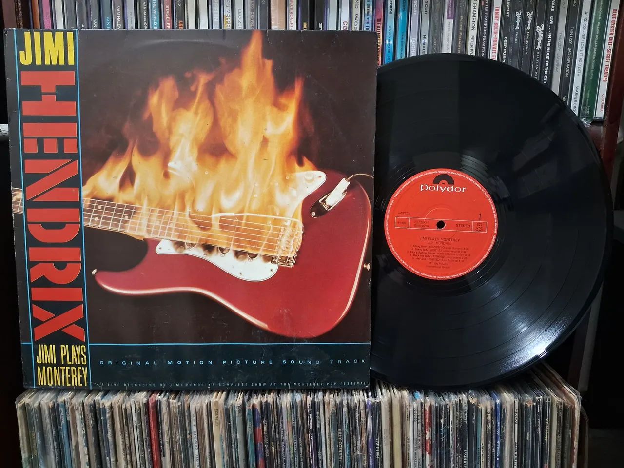 Lp Jimi Hendrix - Jimi Plays Monterey
