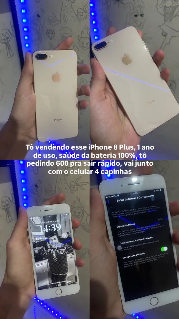 Celular iPhone 8 Plus