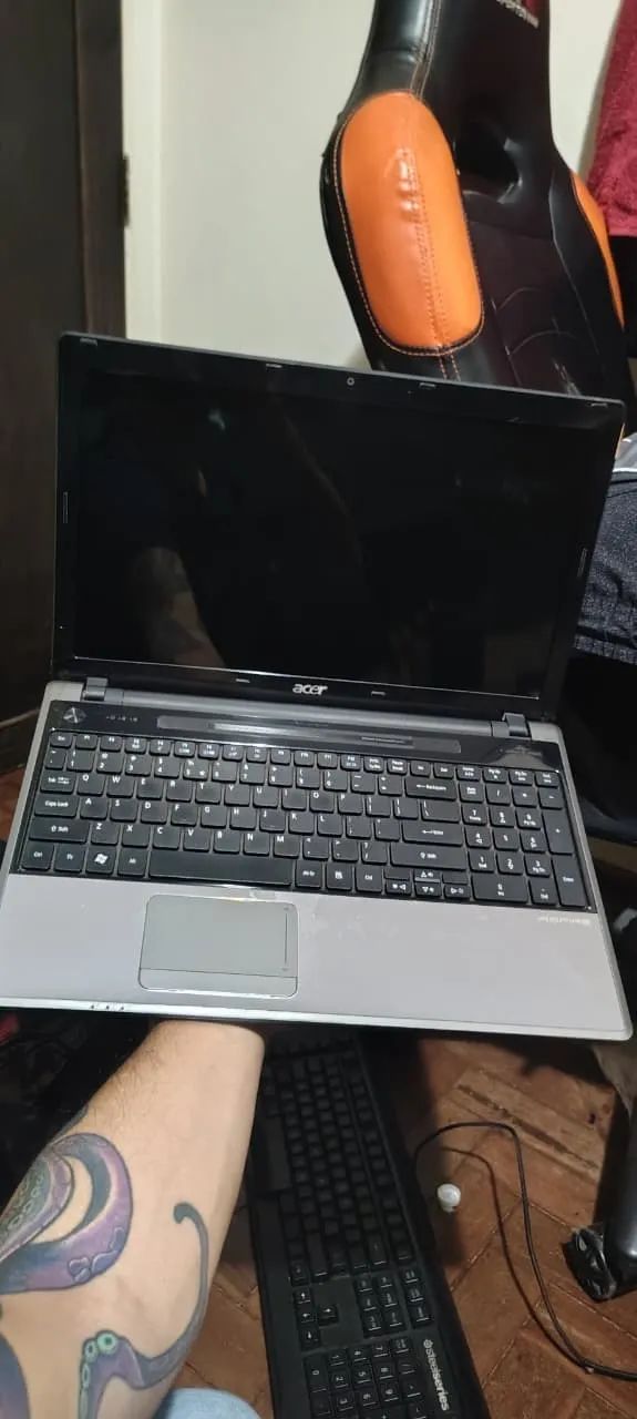 NOTEBOOK ASPIRE 5745 ( DEFEITO - DESCRIÇÃO )