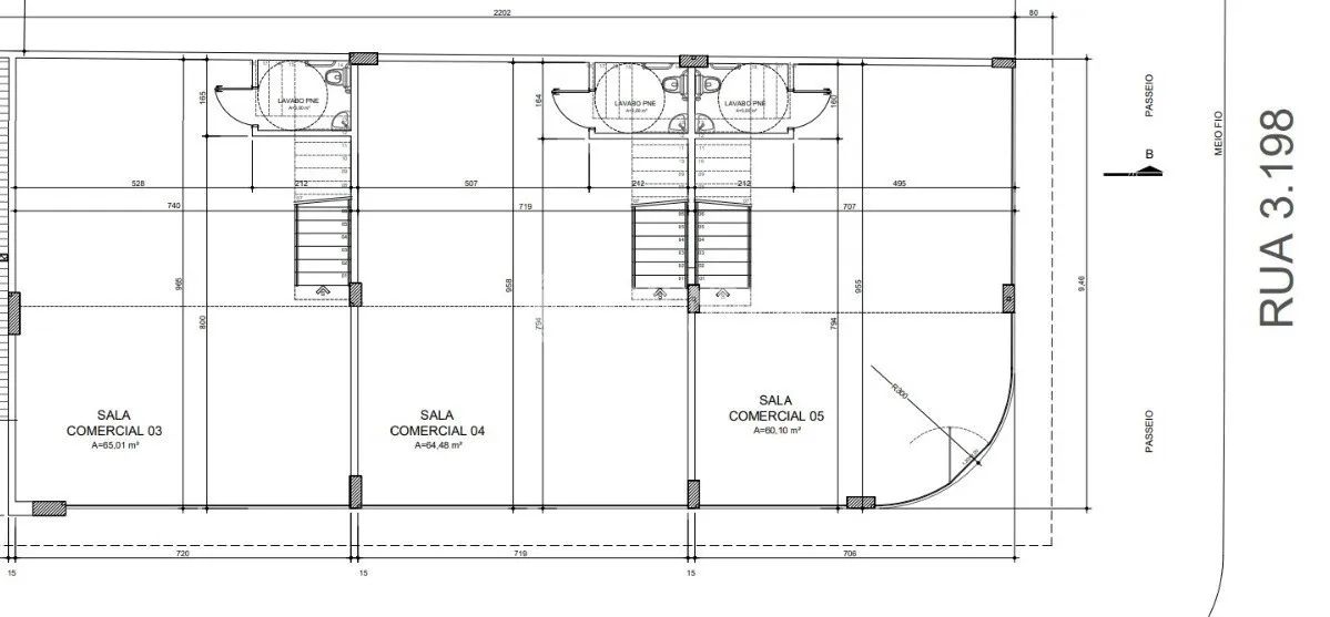 SALA PARA LOCAÇÃO NO CENTRO DE BALNEÁRIO - Foto 2