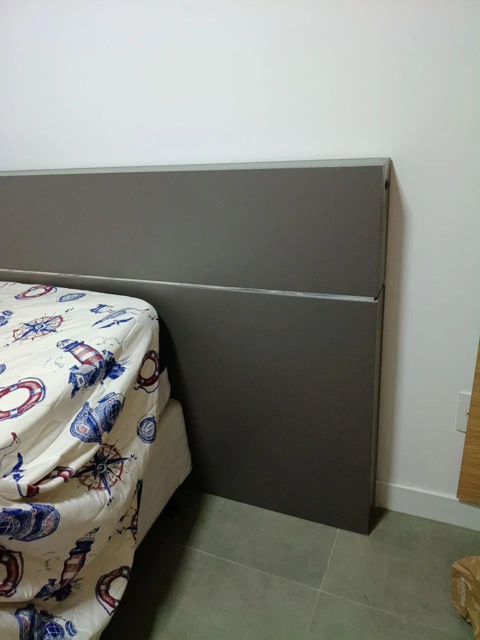 Cabeceira de cama em MDF - marcenaria 