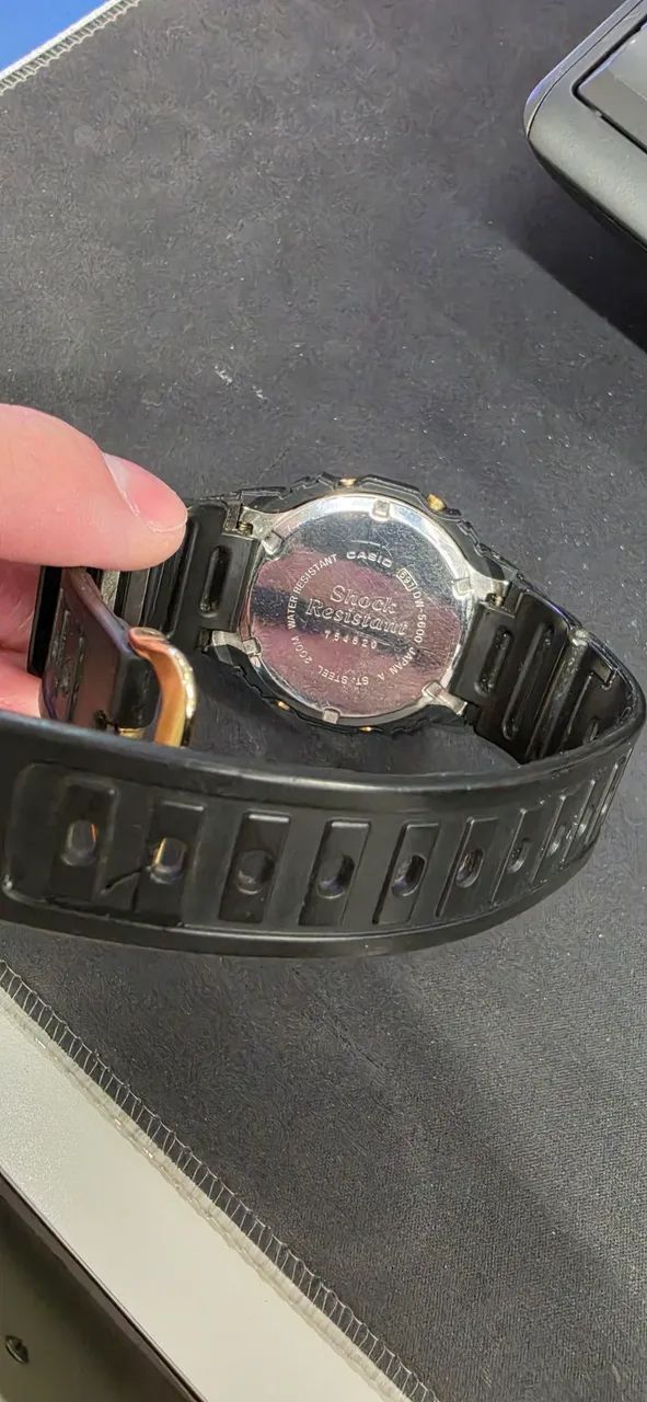 Relógio Casio GShock Antigo Raro Dw5600 - Foto 2