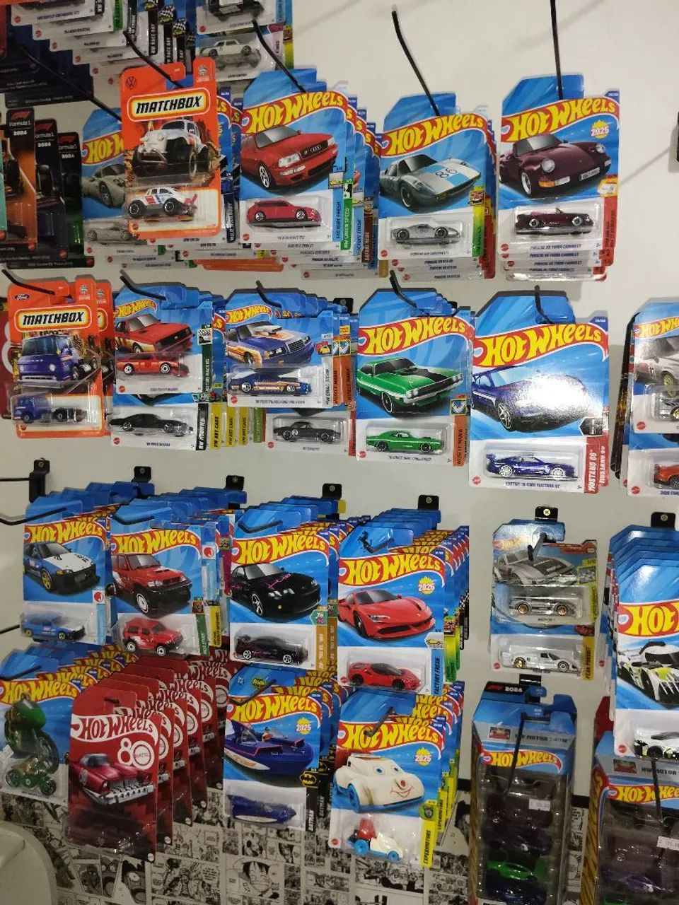 Lote de 5 Miniaturas Hot Wheels 