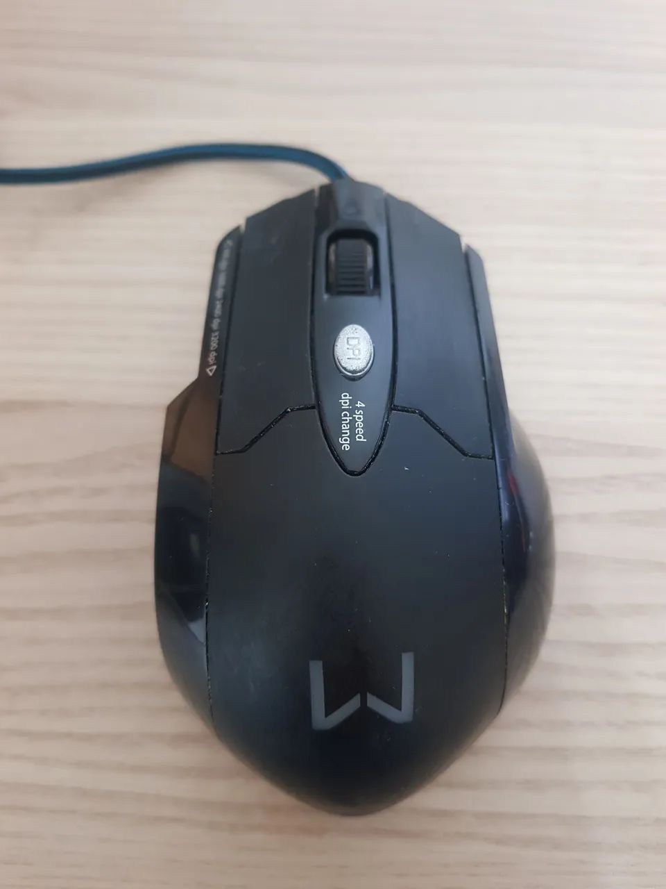 Mouse Gamer usado Multilaser Warrior MO191 até 3200 dpi - Foto 2