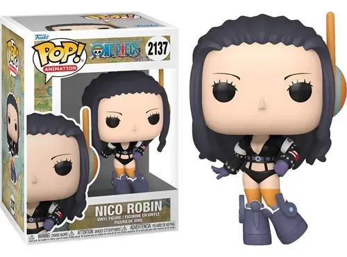 Lote de 2 funko pop One Piece - Nico Robin e Brook - Egghead -  - Foto 3