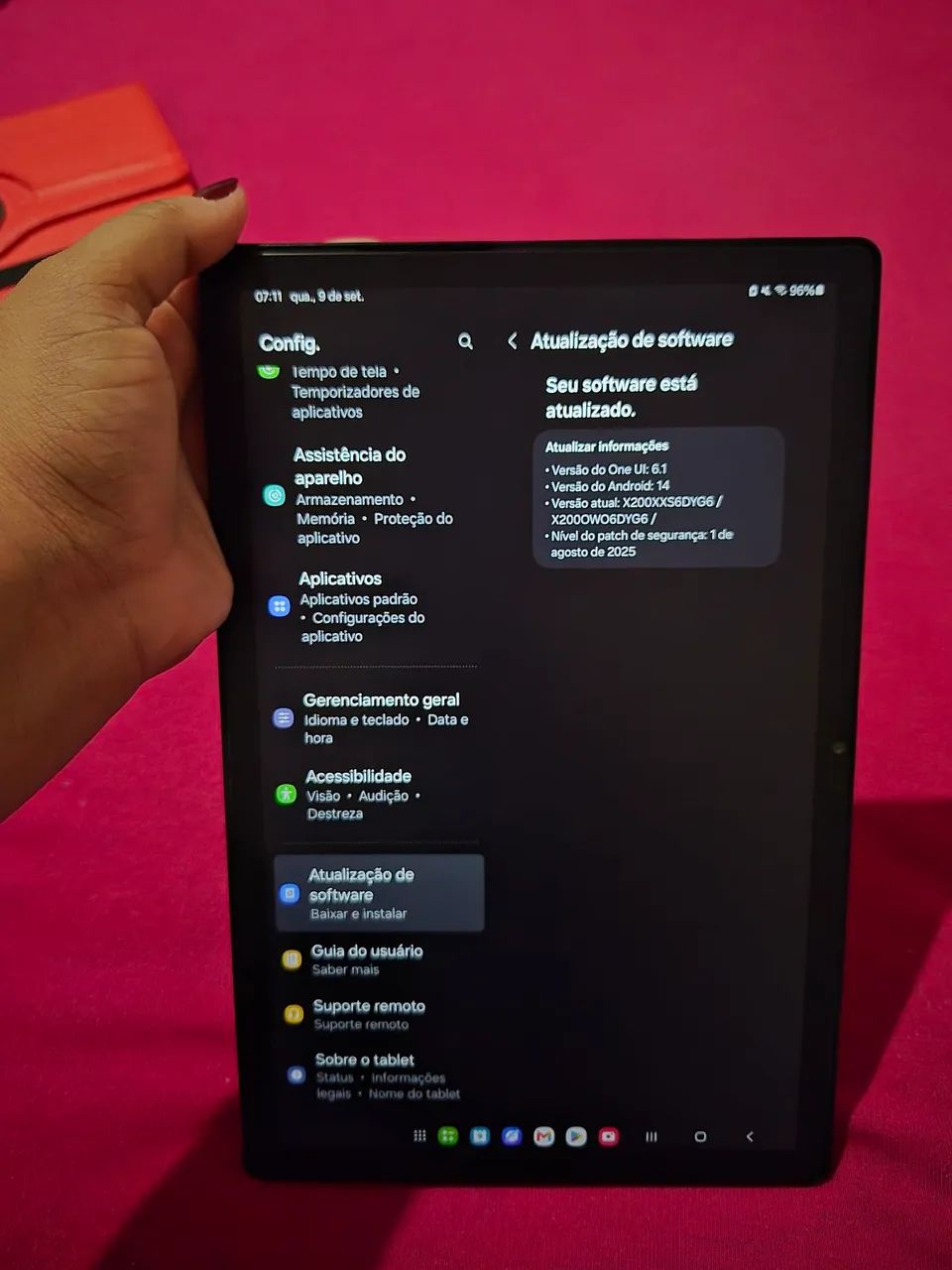 Tablet Samsung Galaxy Tab A8 10.5" Wi-Fi 64GB - Perfeito Estado - Foto 3
