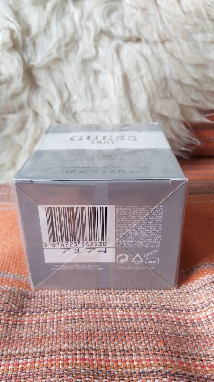 Novo - perfume guess for men lacrado 100ml - Foto 4