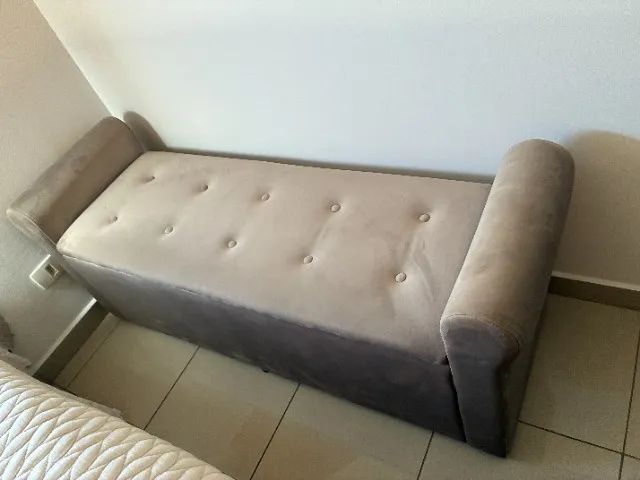 Baú Recamier Para Cama Queen - Foto 3