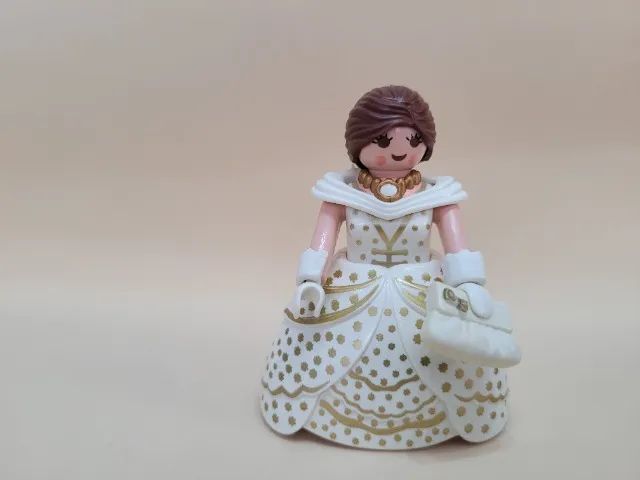 Boneco Playmobil Dama De Branco