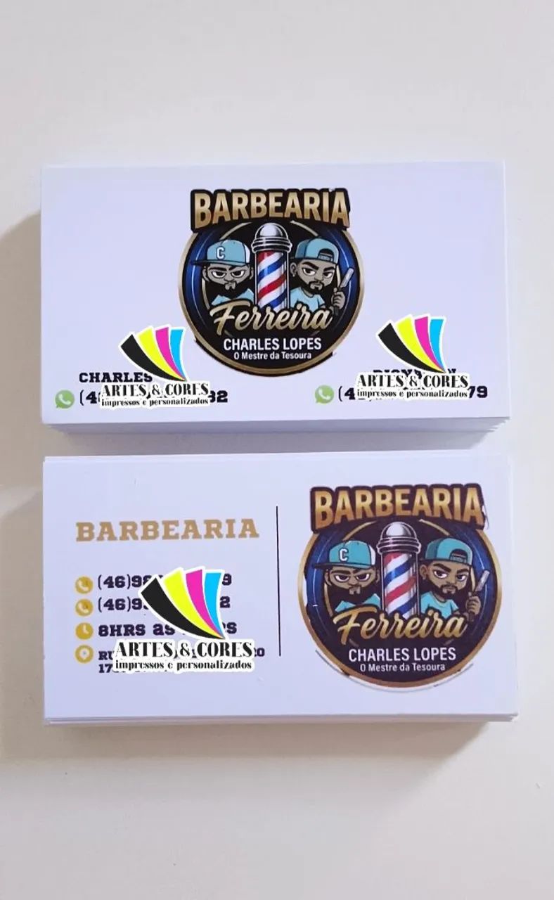 Panfleto e cartão de visita  - Foto 4