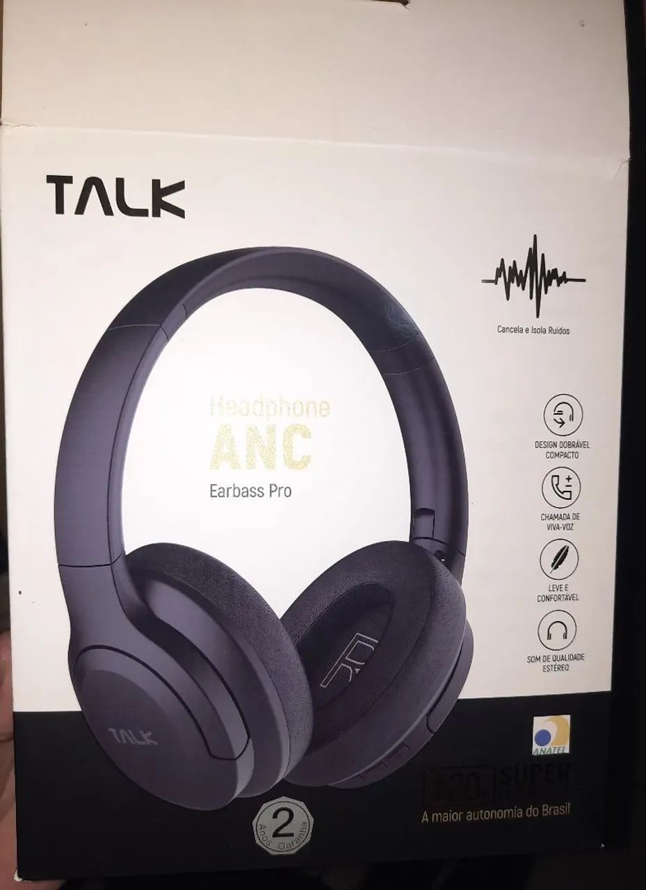 Headphone TALK ANC Earbass Pro - Foto 5