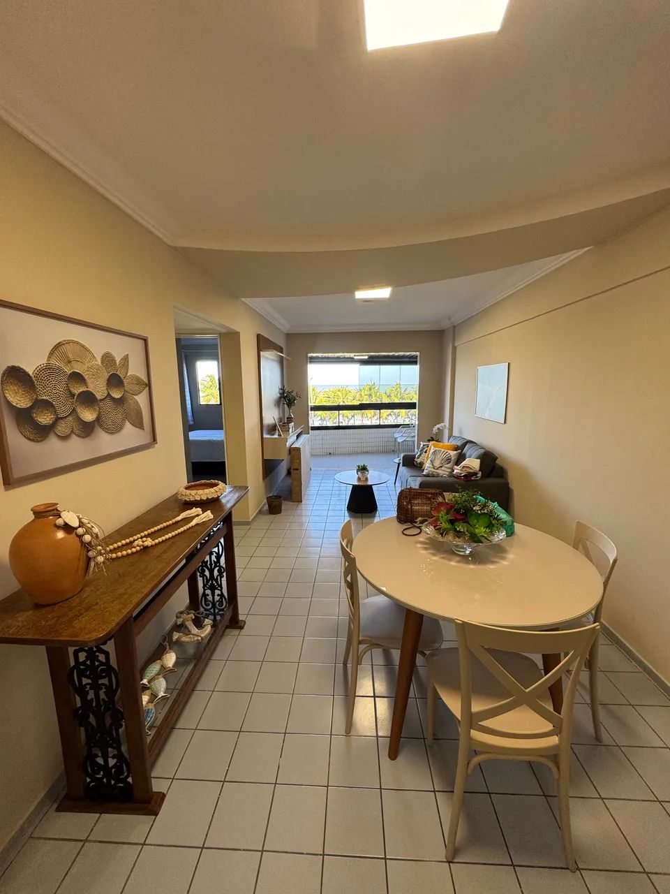 ALUGO APARTAMENTO MOBILIADO NA BEIRA-MAR DE INTERMARES  - Foto 4