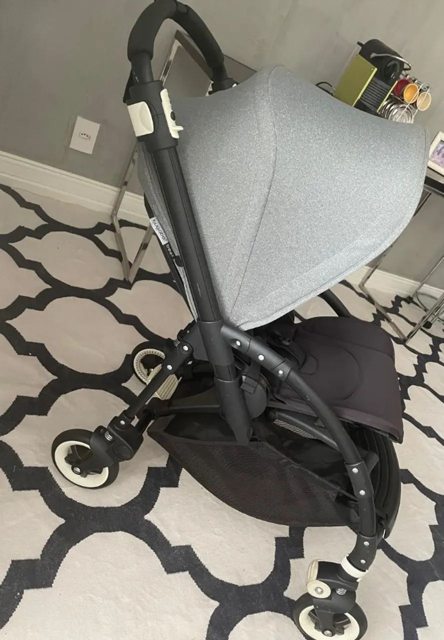 carrinho de bebê bugaboo bee cinza - Foto 2