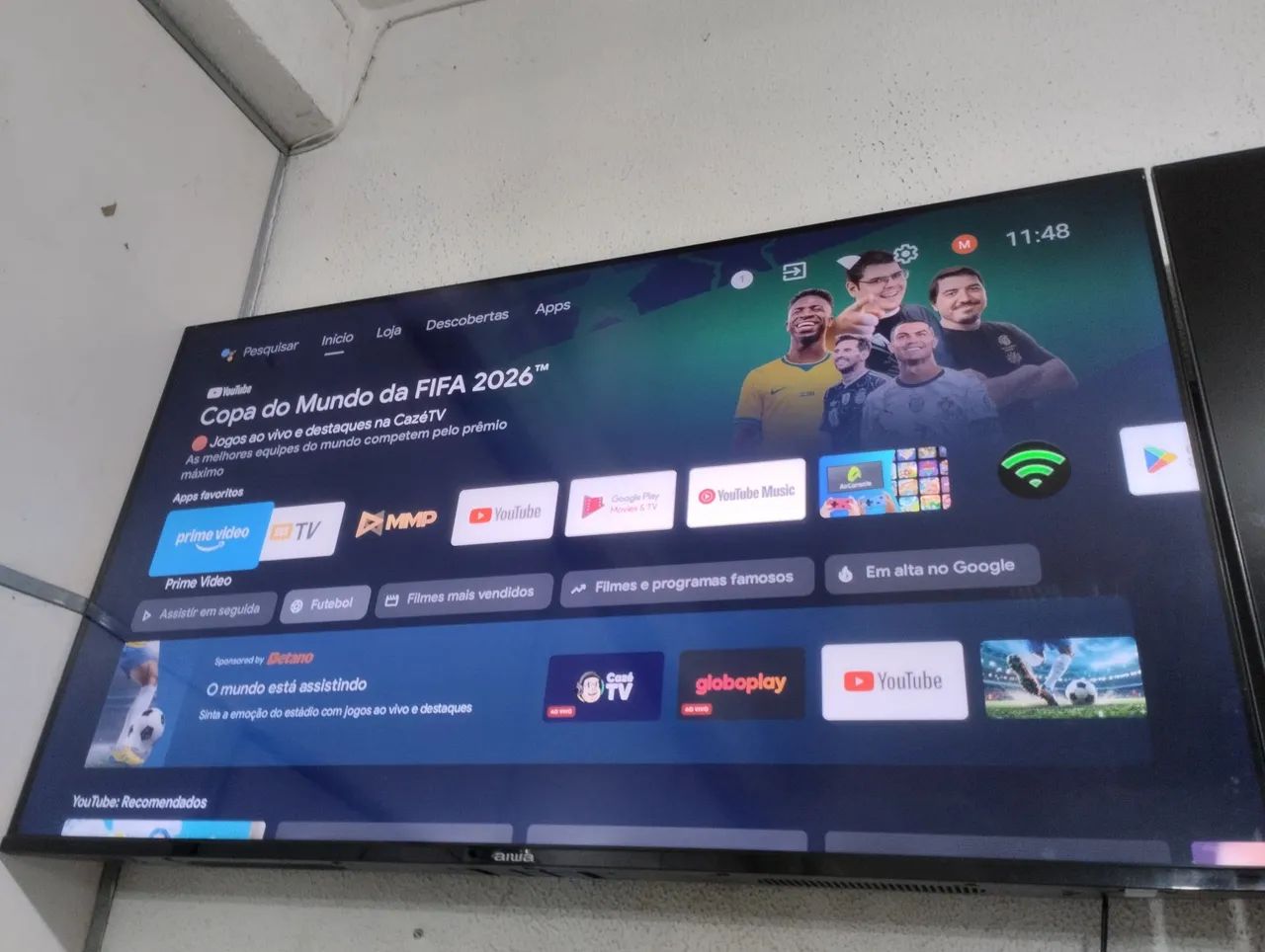Tv de 50 Alwa Android Smart 4k borda Infinita  - Foto 4