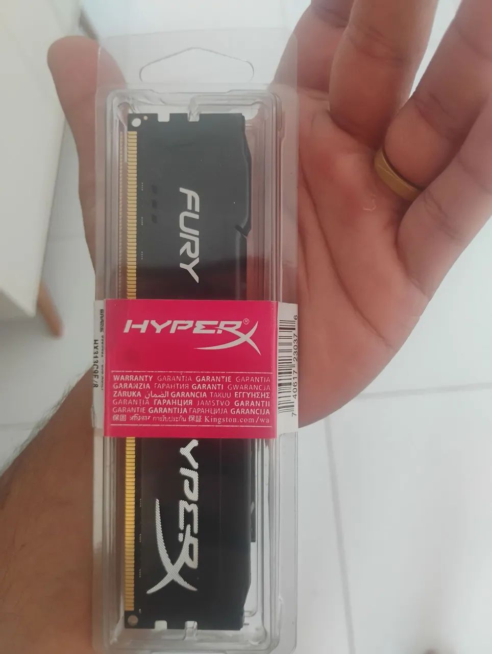 Memória ram 8 gb 1600