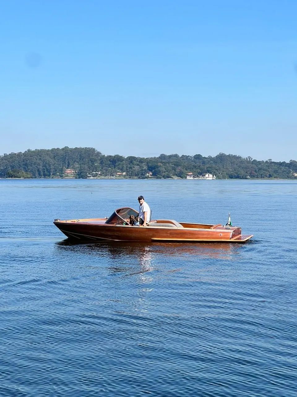 Lancha clássica de madeira Maxboat - Foto 3