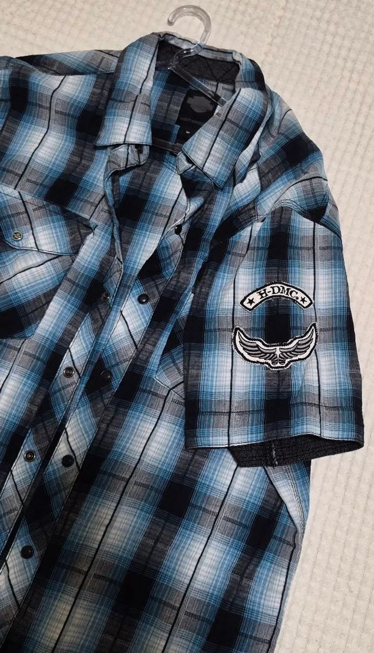 Camisa Harley Davidson masculina tamanho M - Foto 5