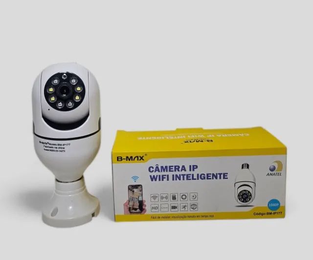 LAMPADA CAMERA IP WIFI INTELIGENTE 