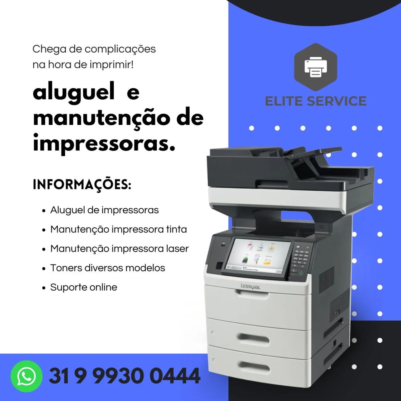 Manutenção em celulares, impressoras e notebooks - Foto 3