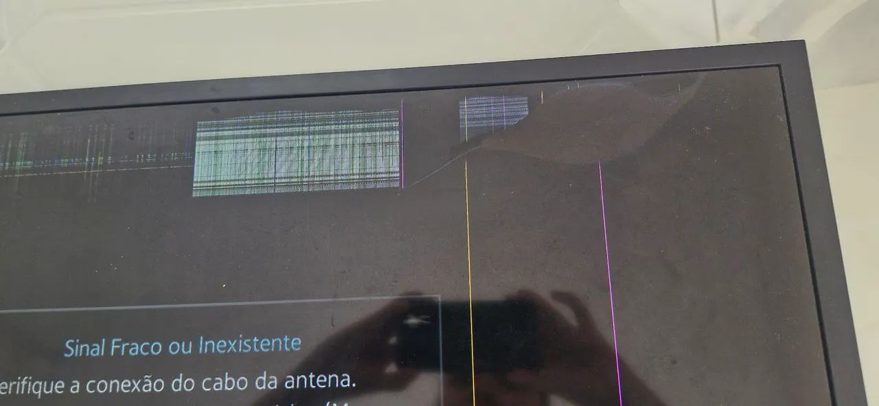 Tv com defeito 