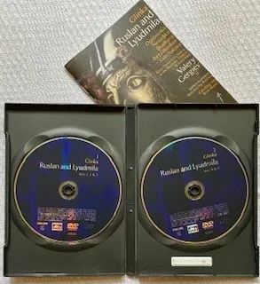 DVD Duplo da ópera Ruslan and Lyudmila - Mikhail Glinka - Foto 4