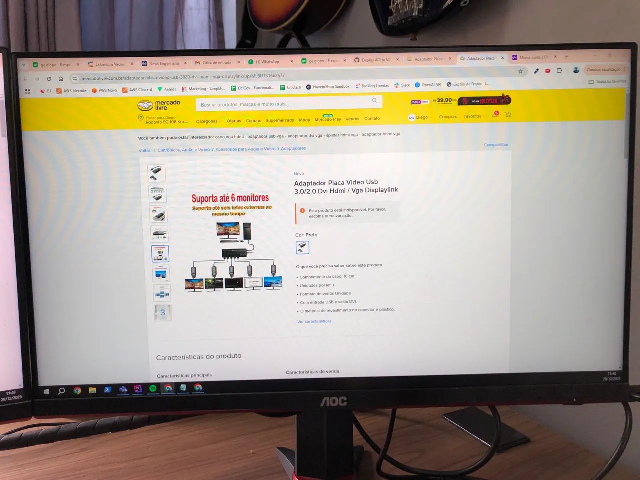 Monitor gamer 23? 144hz - Foto 2