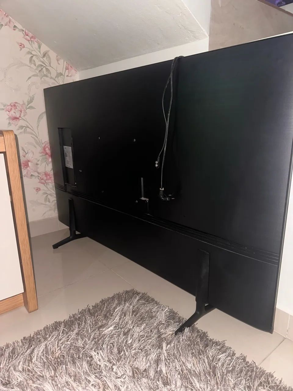 TV CRISTAL SANSUNG 4k com defeito no display - Foto 2