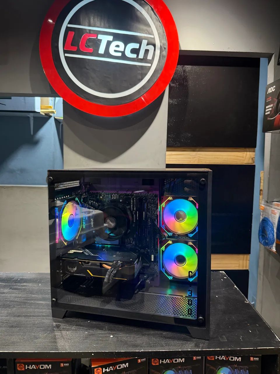 ジャンクpc　Ryzen7 gt1660 Loja Física] PC Gamer Ryzen 7 5700 | 16GB RAM | GTX 1660 Super