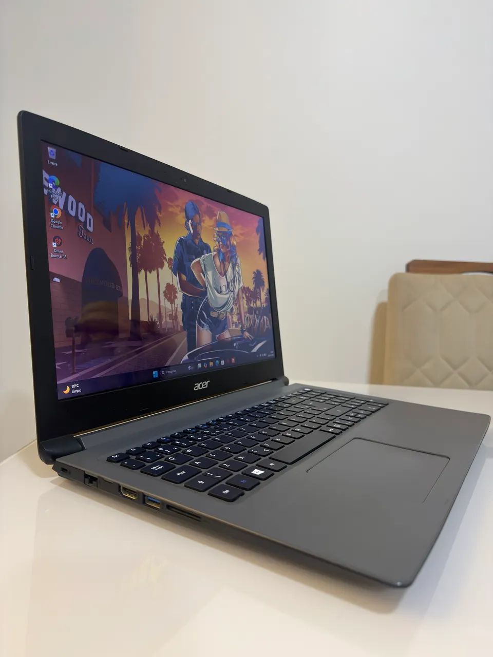 Notebook Acer Vendo ou troco passo cartão  - Foto 5