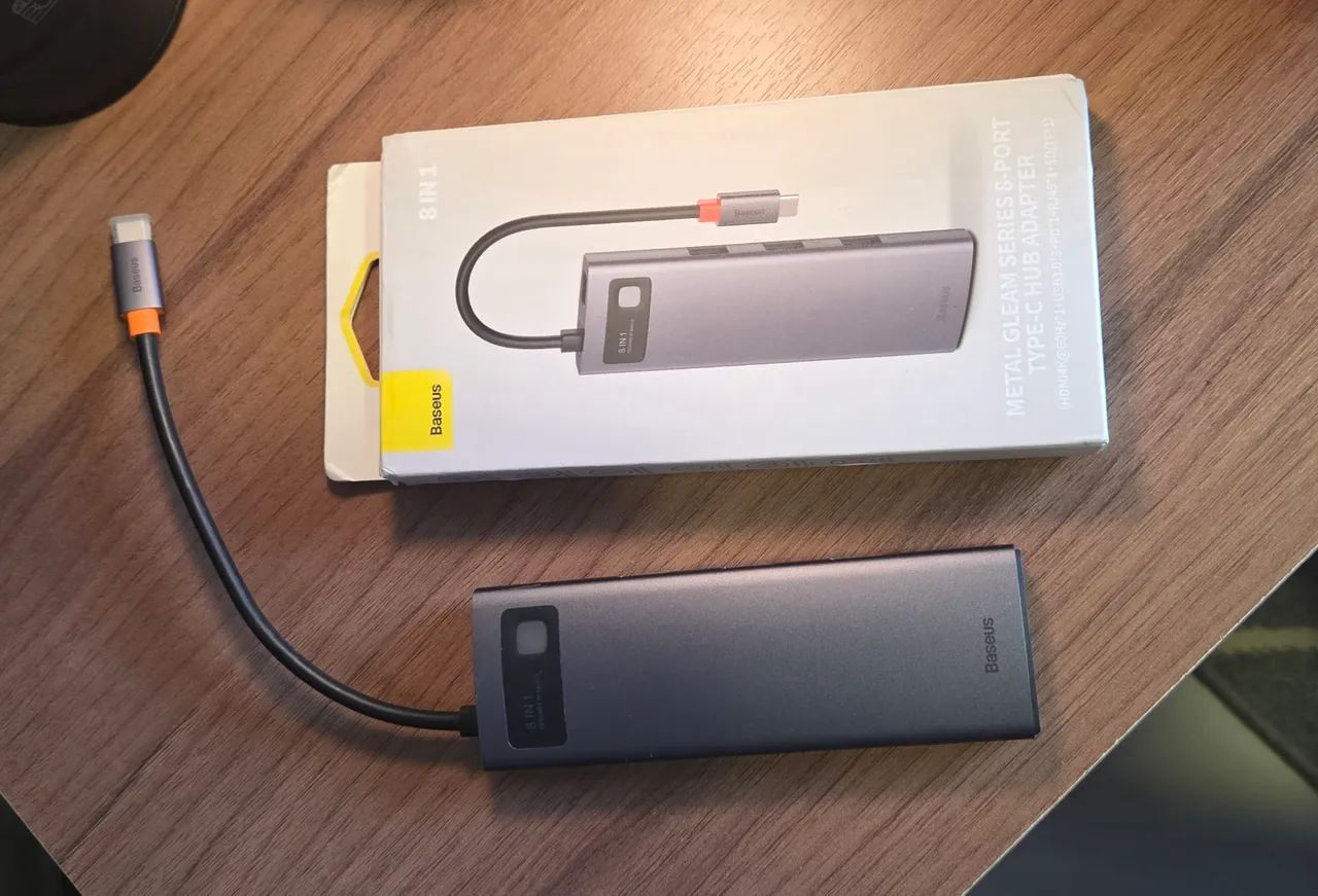 Dock Estação USB-C Baseus 8 em 1 - Foto 5