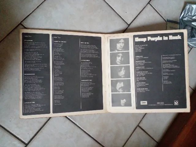CAPA DO vinil Deep Purple In The Rock - Foto 3
