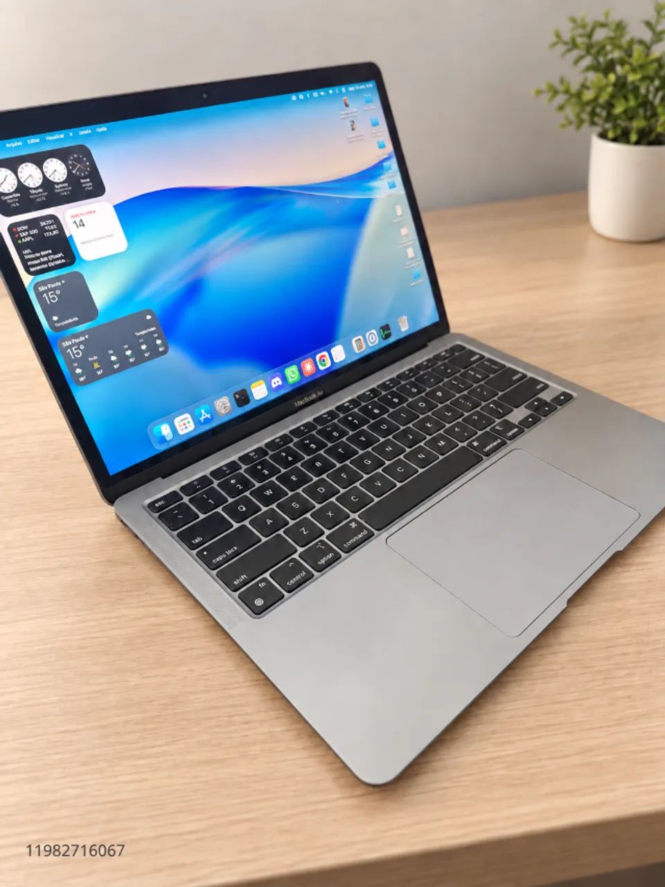 MacBook Air M1 8GB/256GB Prata - Notebooks - Vila Canero, São
