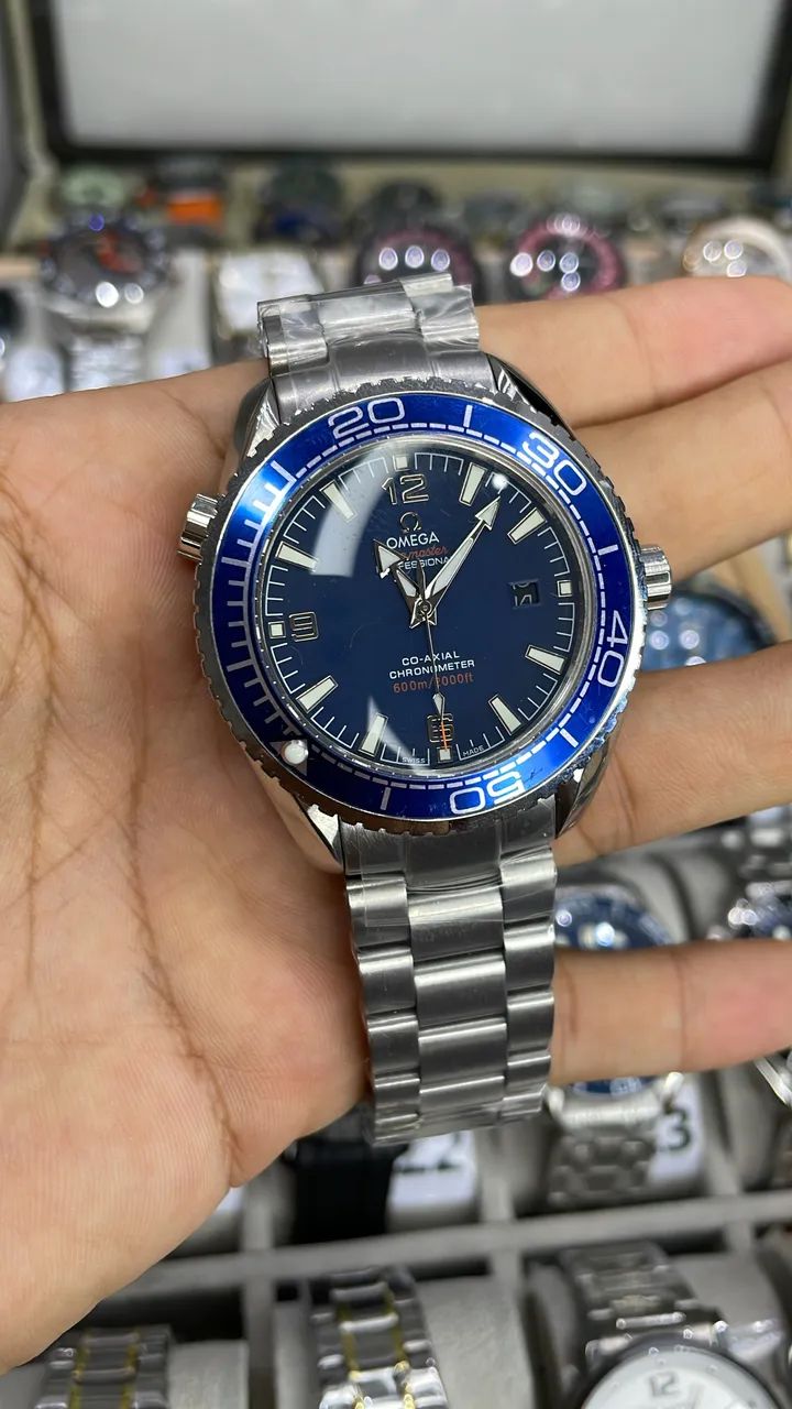 Relógio Omega Automático Premium Visor em safira - Foto 4