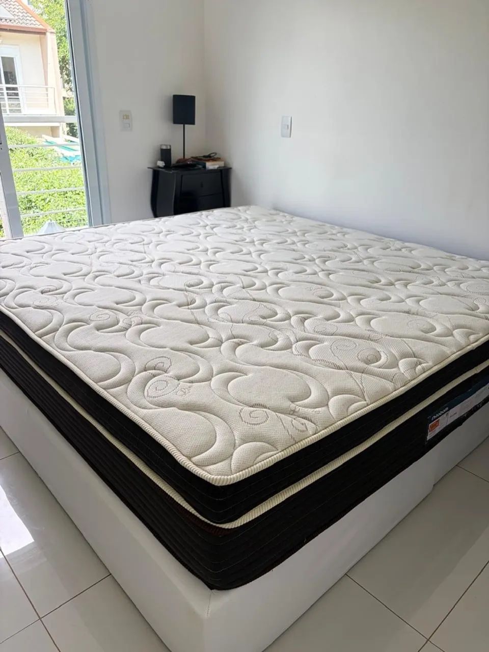 Cama King (colchão e box) - Foto 2