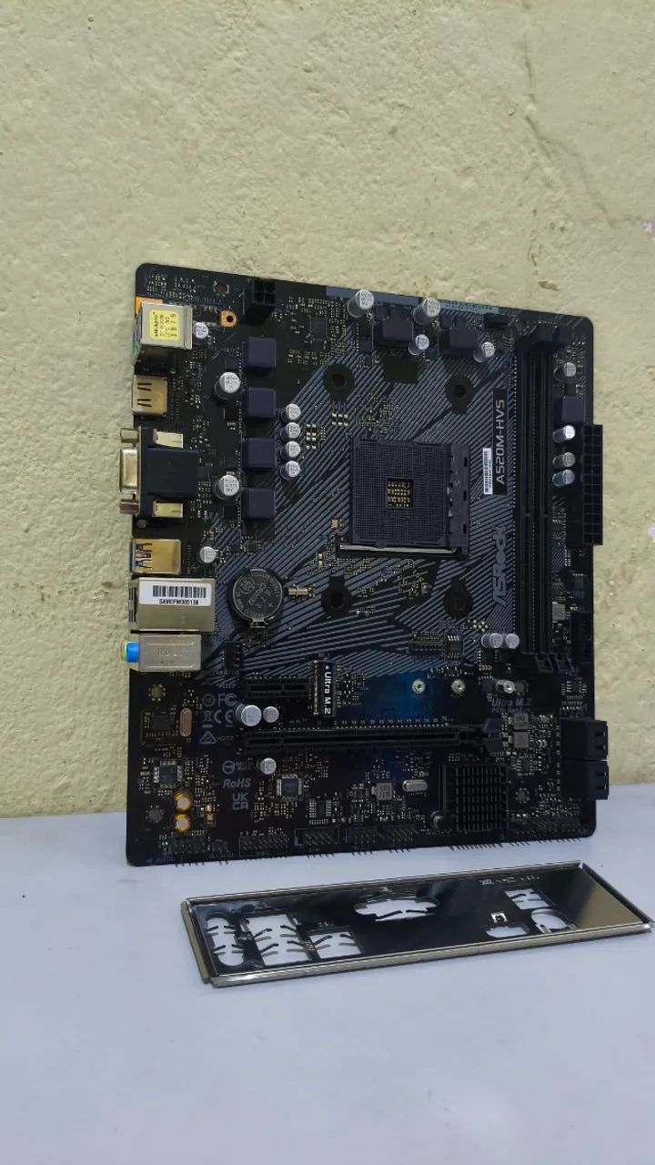 Placa Mãe ASRock A520M-HVS - Foto 2