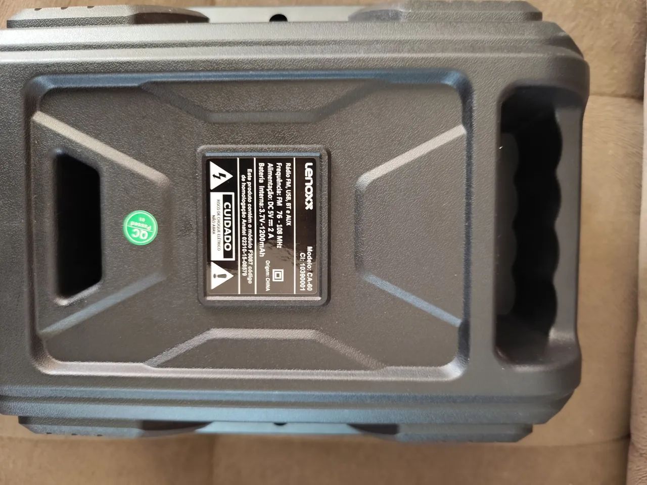 Caixa de som Bluetooth e radio Lenoxx - Foto 3