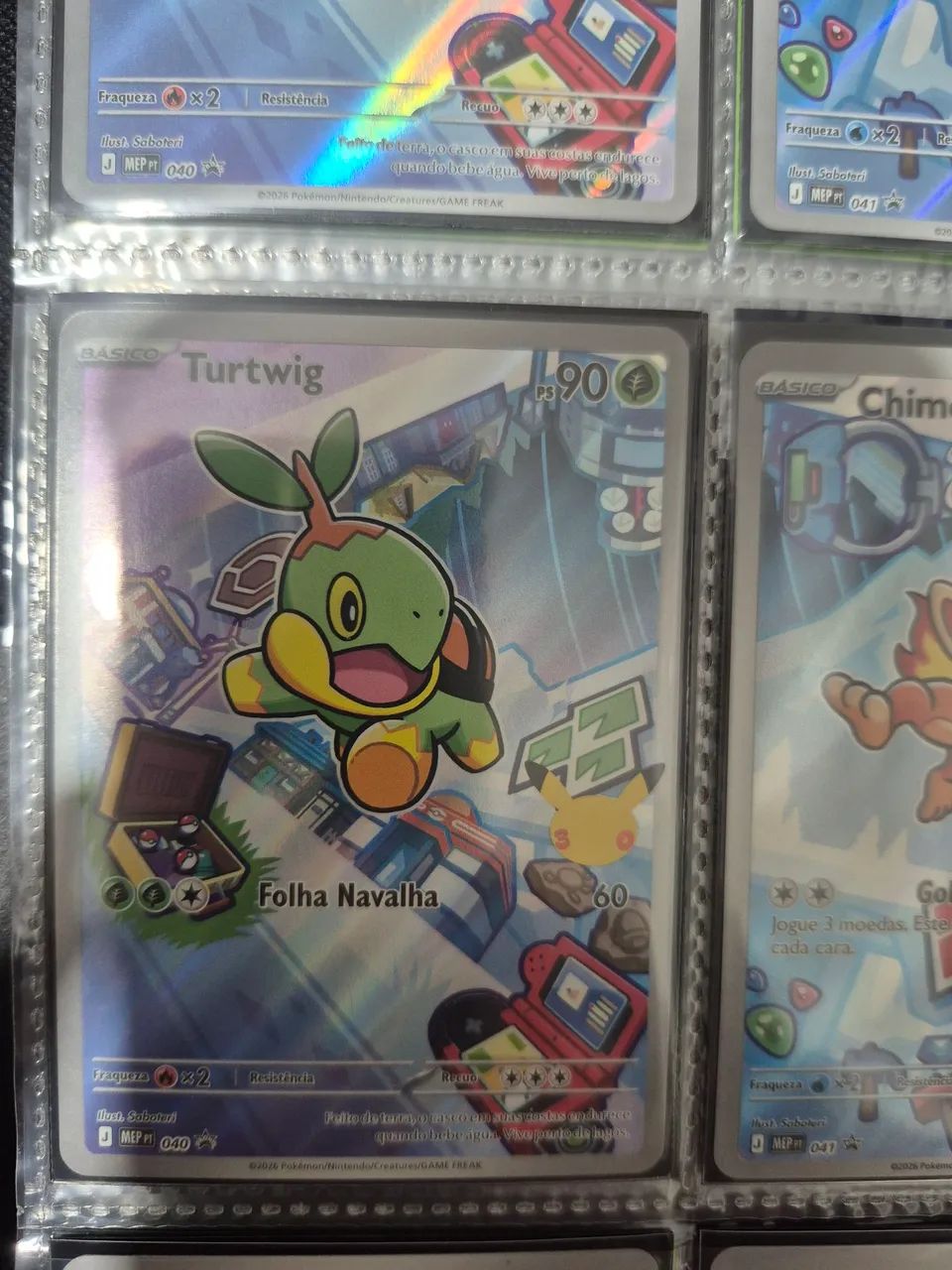 6 cartas porkemon iniciais TCG - Foto 2