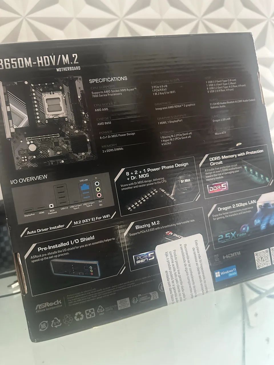 Placa mãe B650M HDV/M.2  - Foto 2