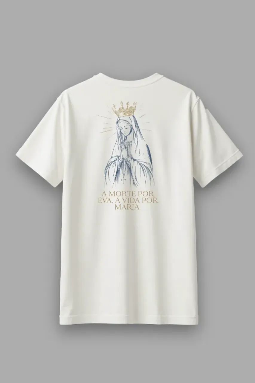 Camisa Básica Nsa de Fátima - Foto 4