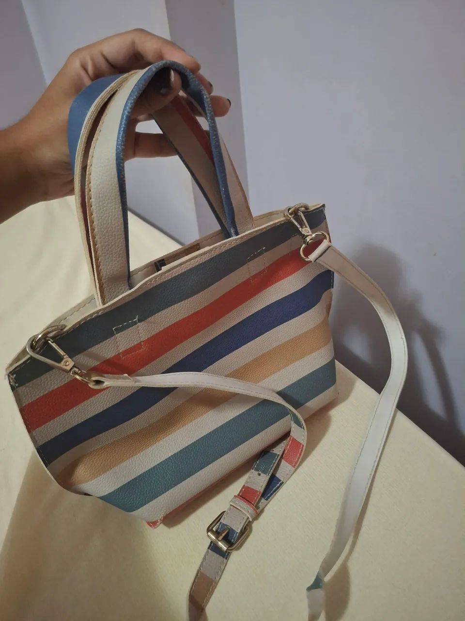 Bolsa Hering listrada  - Foto 5