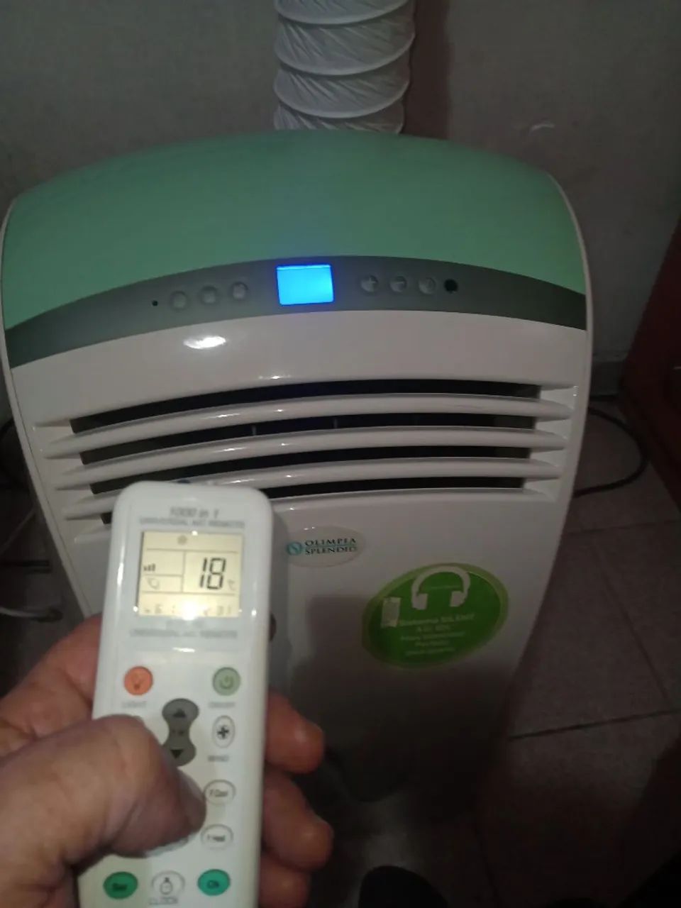 Ar condicionado olimpia 13.000btus com controle duto com régua  - Foto 4