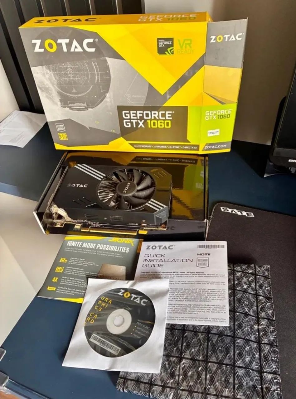 Zotac GeForce GTX 1060 3GB Mini - Placas de Vídeo - Centro