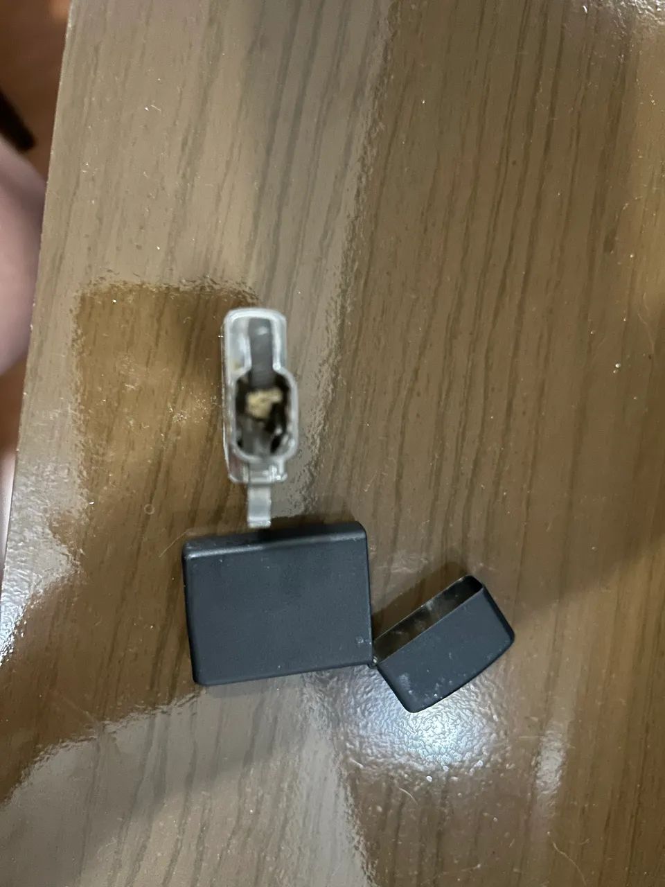 Zippo Slim Preto Fosco  - Foto 2