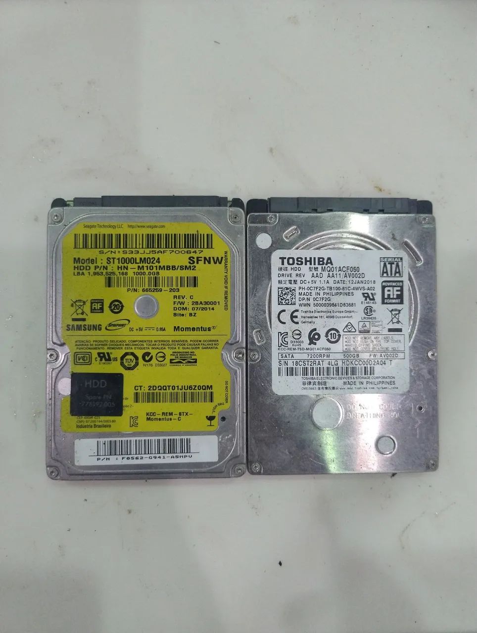 Hd 1tr e 500mb