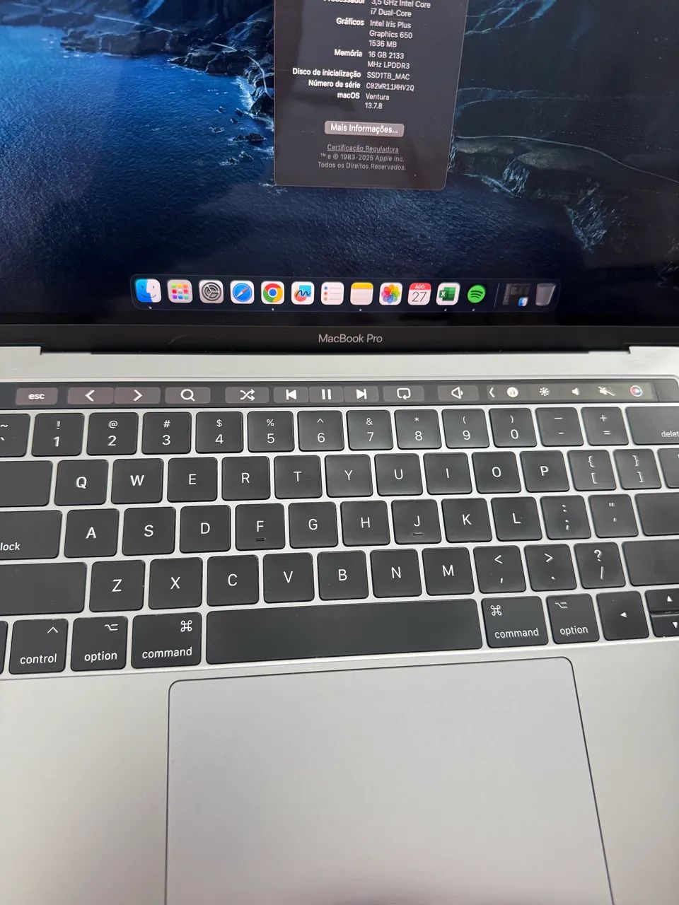 MacBook Pro 2017 - Core i7 | 16GB RAM | 1TB SSD (Dual Boot Windows/macOS) - Foto 4