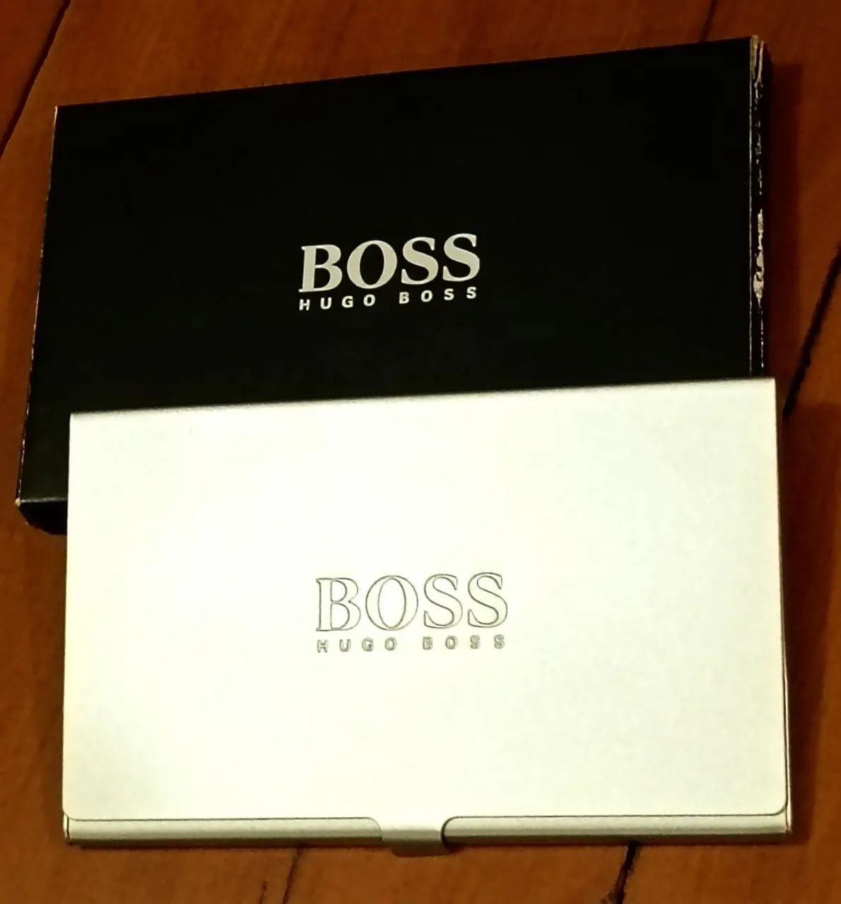 Porta cartões alumínio Hugo Boss - Foto 3