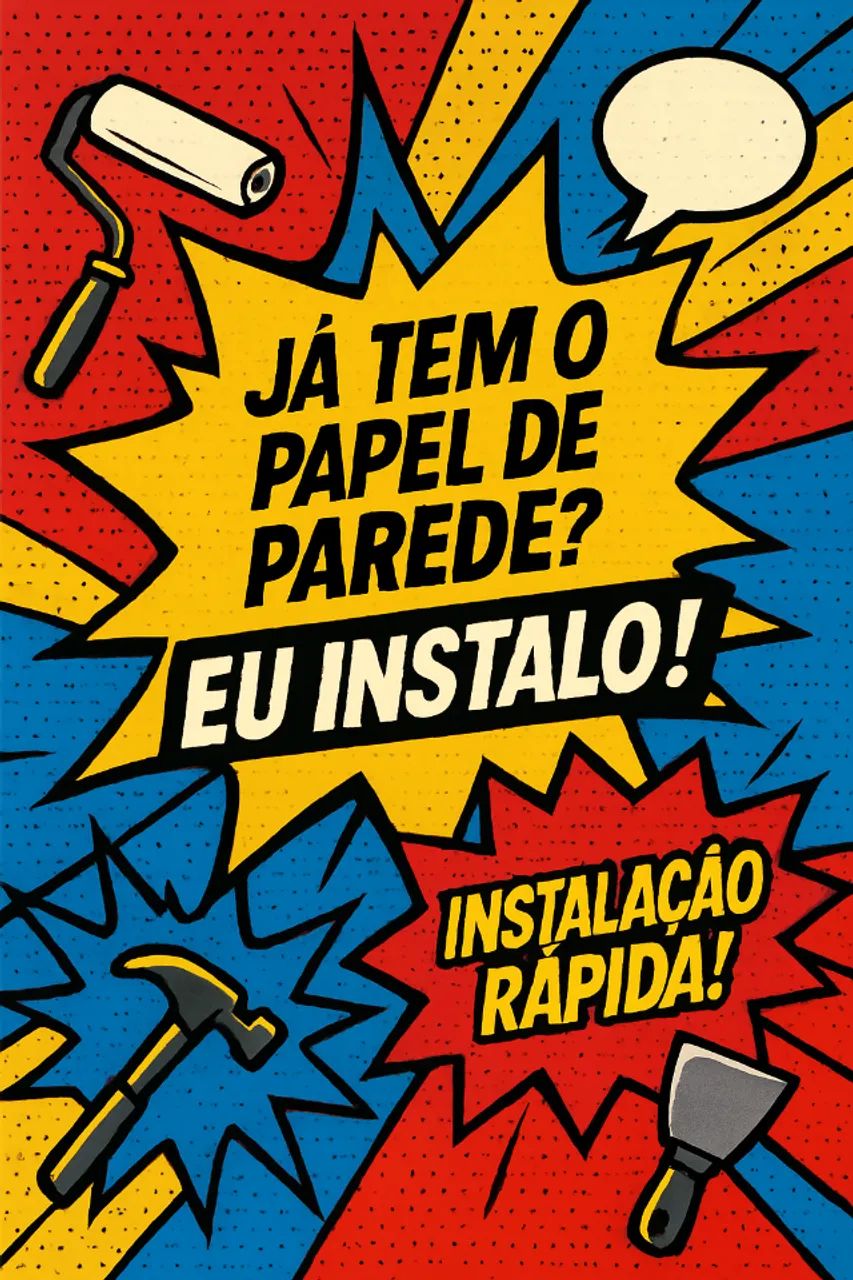 Já tem o papel de parede?