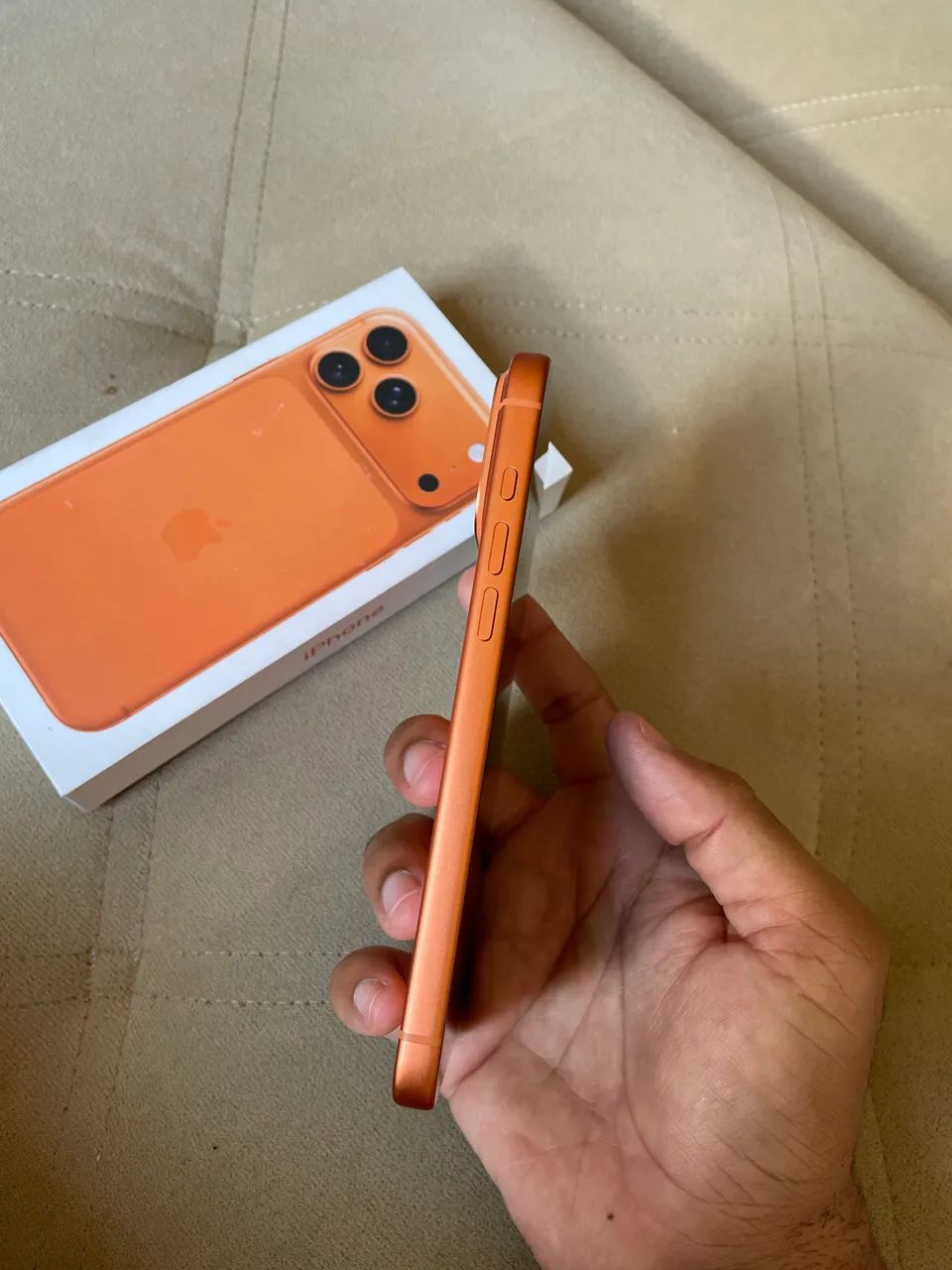iPhone 17 pro max 256GB Laranja Cósmico  - Foto 4